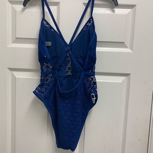 Kenneth Cole Swim - Kenneth Cole Crochet Swimsuit Indigo size XL Kenneth Cole Swim - Kenneth Cole Crochet Swimsuit Indigo size XL